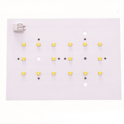 Scheda PCB LED in alluminio personalizzata per illuminazione a LED Produttore di PCB bianchi a strato singolo