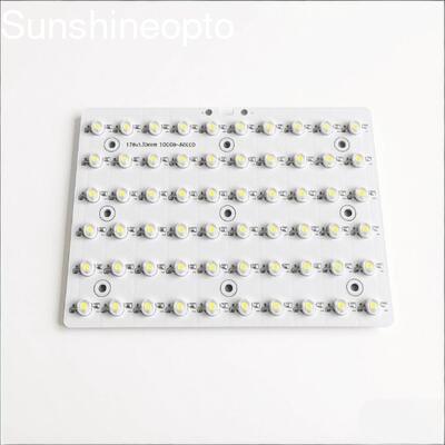 Scheda PCB LED in alluminio da 60 W con kit di retrofit per lampada stradale LED con lente ottica per PC