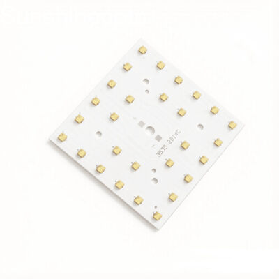 Scheda PCB LED SMD3535 da 100 × 100 mm 50 W con lente ottica per PC Modulo di retrofit per illuminazione pubblica e stradale Produttore OEM