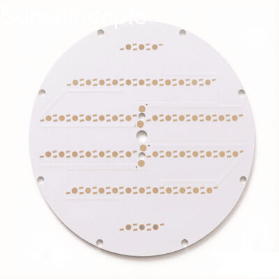 Scheda PCB LED SMD RGB da 56 W con chip LED Bridgelux da 45 mil 203,2 mm per illuminazione architettonica per interni ed esterni