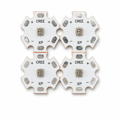LED UVC ad alta potenza da 1 W 270–280 nm su modulo LED UV profondo PCB in alluminio a stella da 20 mm OEM