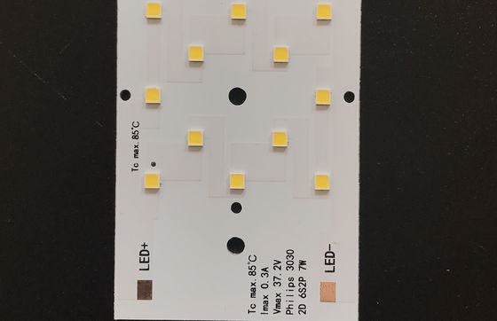 Scheda PCB LED SMD 3030 in policarbonato ottico per lampada a campana industriale con lente personalizzata