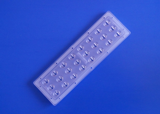 PC ottico di grado della lente SMD5050 50X145 dell'iluminazione pubblica del modulo LED del PWB
