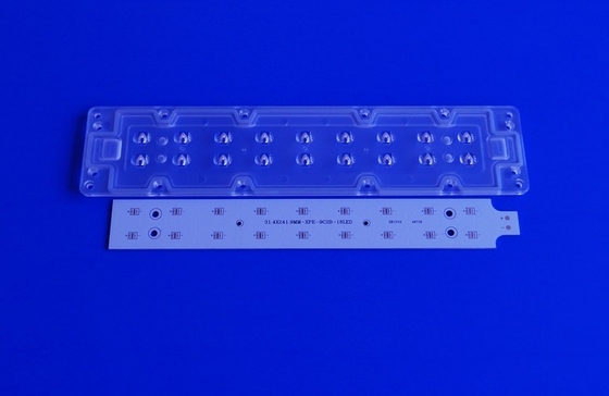 Componenti dell'iluminazione pubblica della lente LED di PMMA per illuminazione di via
