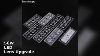 Aggiornamento della lente stradale LED da 56 W